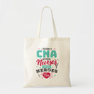 Tote Bag Héros de l'adjoint aux soins infirmiers certifié