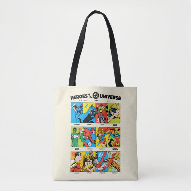 Tote Bag Héros de l'univers DC™ (Devant)