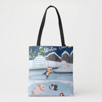 Tote Bag Heure d'hiver