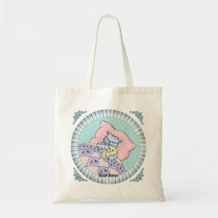 Tote Bag Heure du coucher pour chat