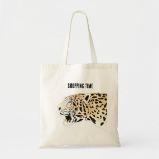 Tote Bag Heure du shopping Leopard