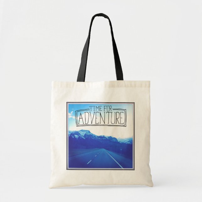 Tote Bag Heure pour l'aventure (Devant)