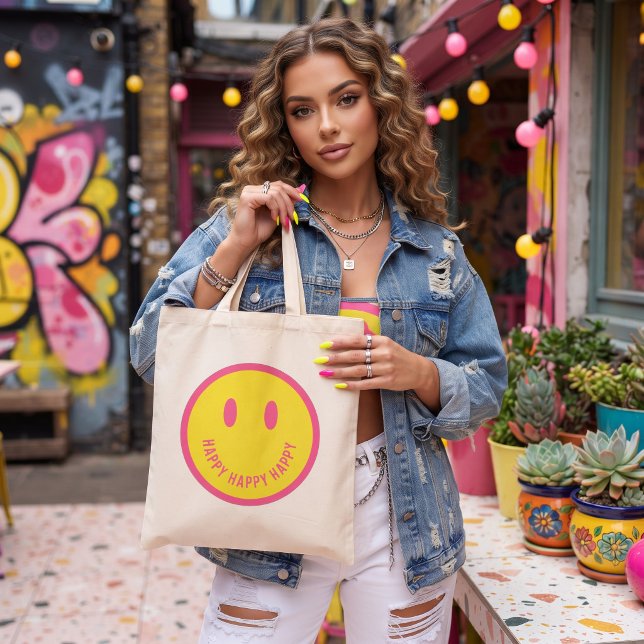 Tote Bag Heureux (Créateur téléchargé)