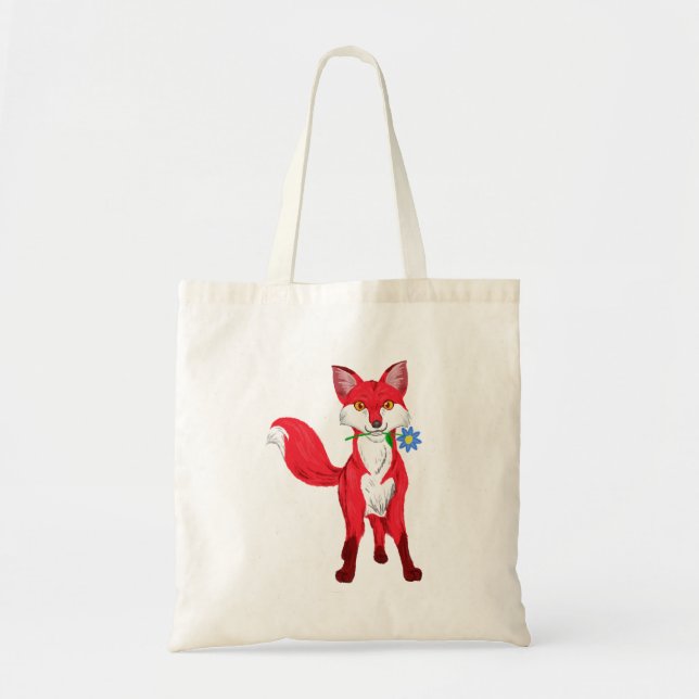 Tote Bag Heureux Fox (Devant)