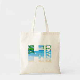 Tote Bag HI Hawaiian Islands Beach
