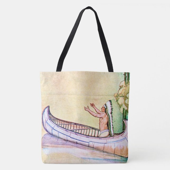 Tote Bag Hiawatha Magic Canoe (Devant)