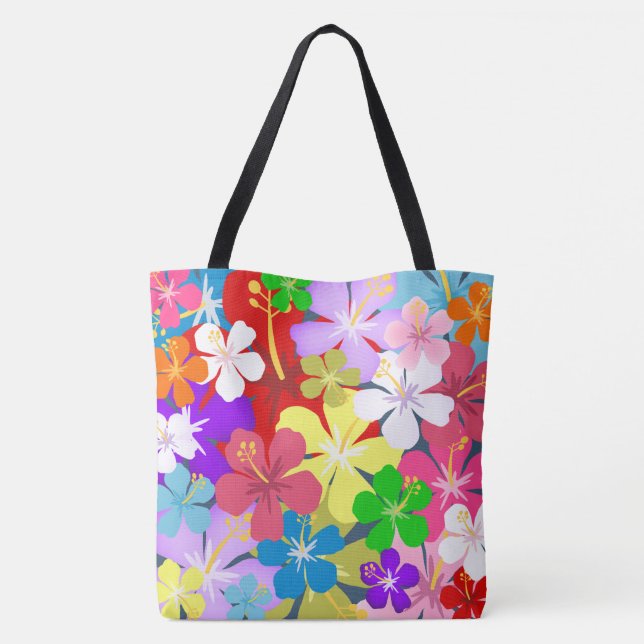Tote Bag Hibiscus (Dos)