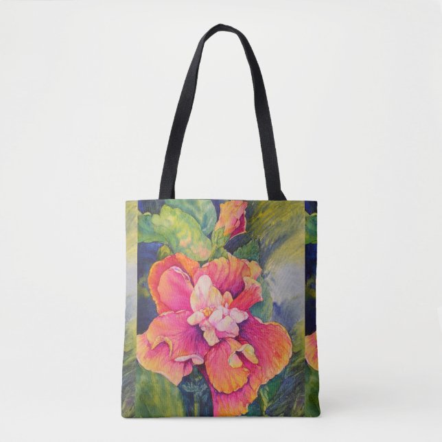 Tote Bag Hibiscus de Fiesta (Devant)