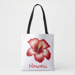 Tote Bag hibiscus d'Orange