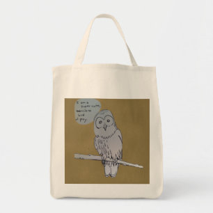 Tote Bag Hibou comique