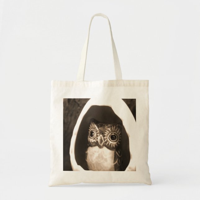Tote Bag Hibou de bébé (Devant)
