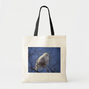 Tote Bag Hibou de Milou - oiseau blanc contre un ciel bleu