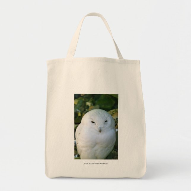 Tote Bag Hibou des neiges (Devant)