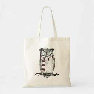 Tote Bag Hibou d'hiver