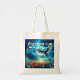 Tote Bag Hibouc de nuit et Aigle du matin : Voyages céleste