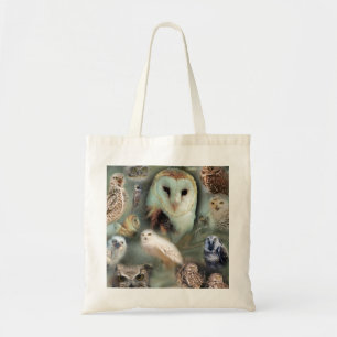 Tote Bag Hiboux heureux