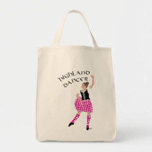 Tote Bag Highland Dancer Rose