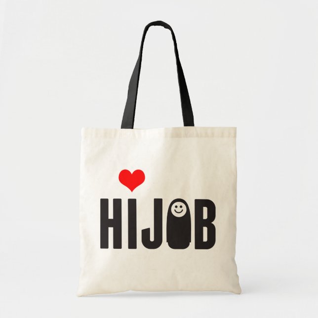 Tote Bag Hijab d'amour (Devant)