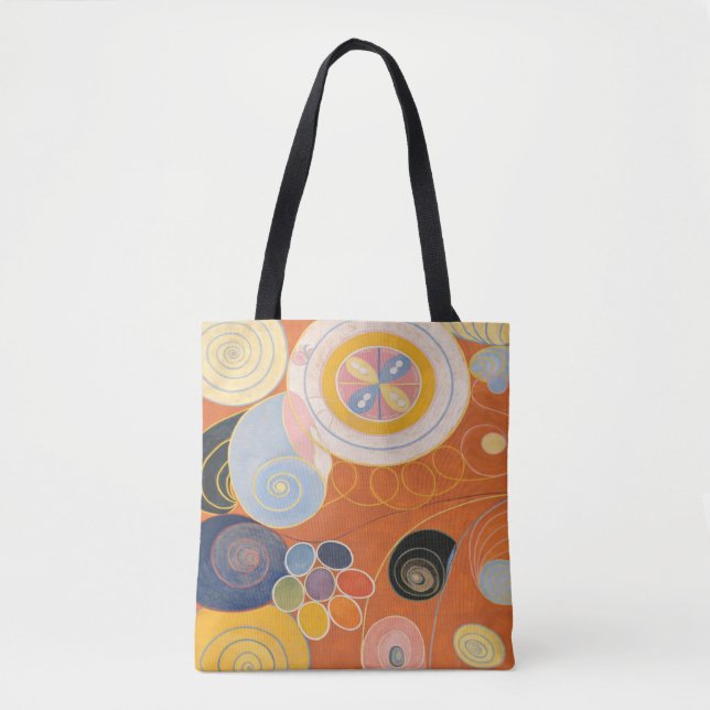 Tote Bag Hilma af klint lancer oreiller (Devant)