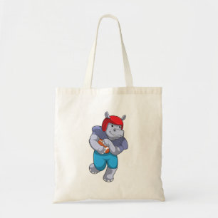 Tote Bag Hippo à Football Sports