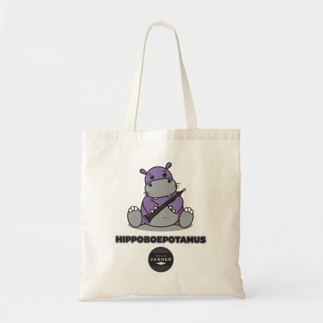 Tote Bag Hippoboepotamus Fourre-tout (Devant)