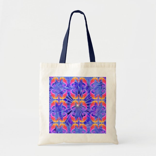 Tote Bag Hippocampe 2 faces  (Devant)