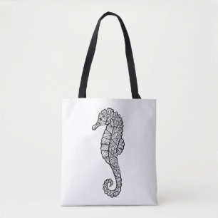 Tote Bag Hippocampe inspiré 2