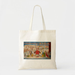 Tote Bag Hippodrome 1908 de Giuseppe Verdi Aida