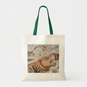 Tote Bag Hippopotame, mosaïque du Nil, Chambre du faune