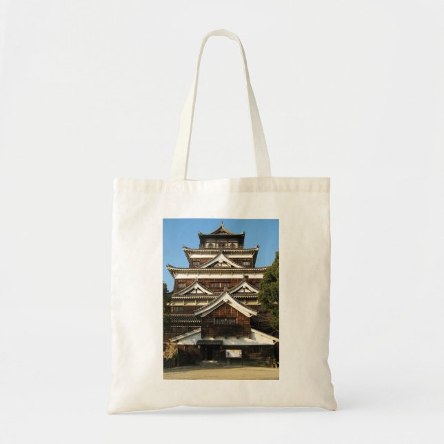Tote Bag Hiroshima Castle 広 島 城, Hiroshima, Japon (Devant)