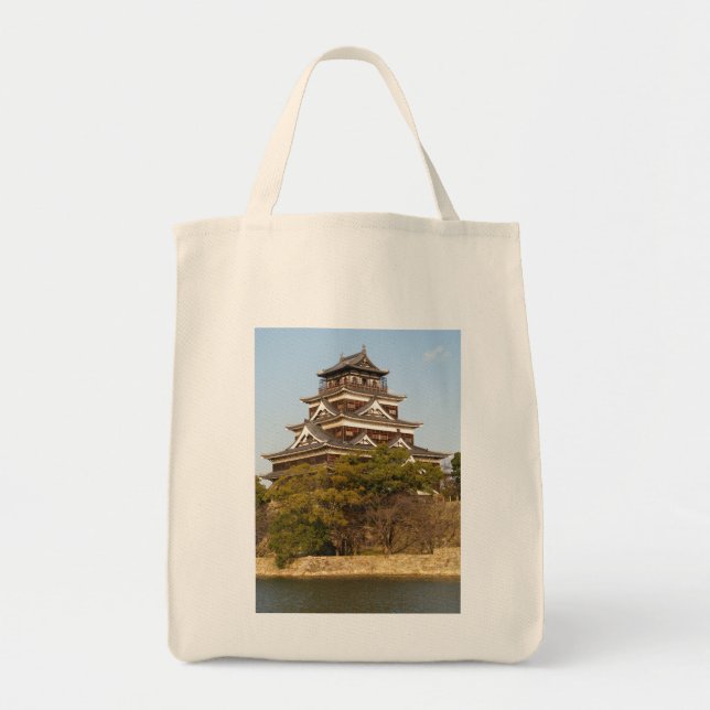 Tote Bag Hiroshima Castle 広 島 城, Hiroshima, Japon (Devant)