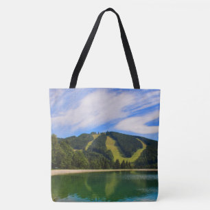 Tote Bag Hirschenkogel en été - Réflexions sur l'eau