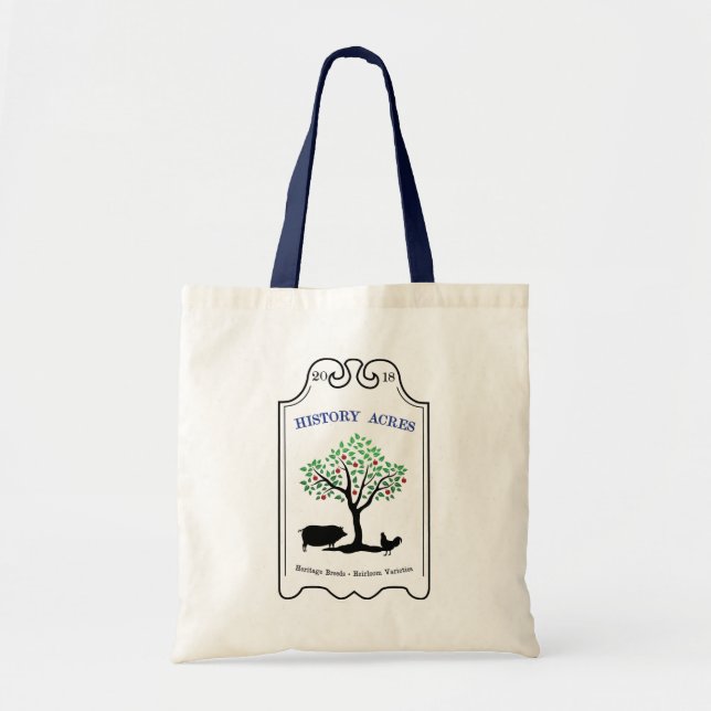 Tote Bag History Acres Grocery Tote  (Devant)