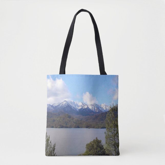 Tote Bag Hiver au lac Whiskeytown... (Devant)