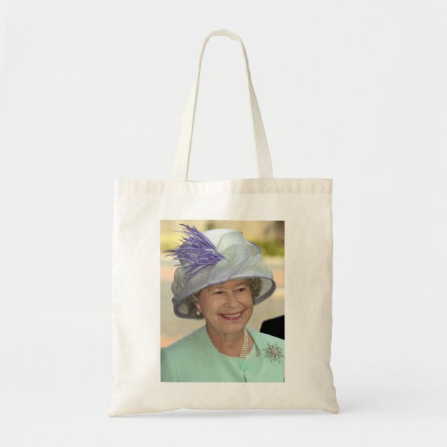 Tote Bag HM Queen Elizabeth II Platinum Jubilee (Devant)