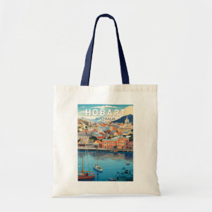 Tote Bag Hobart Australie Travel Art Vintage