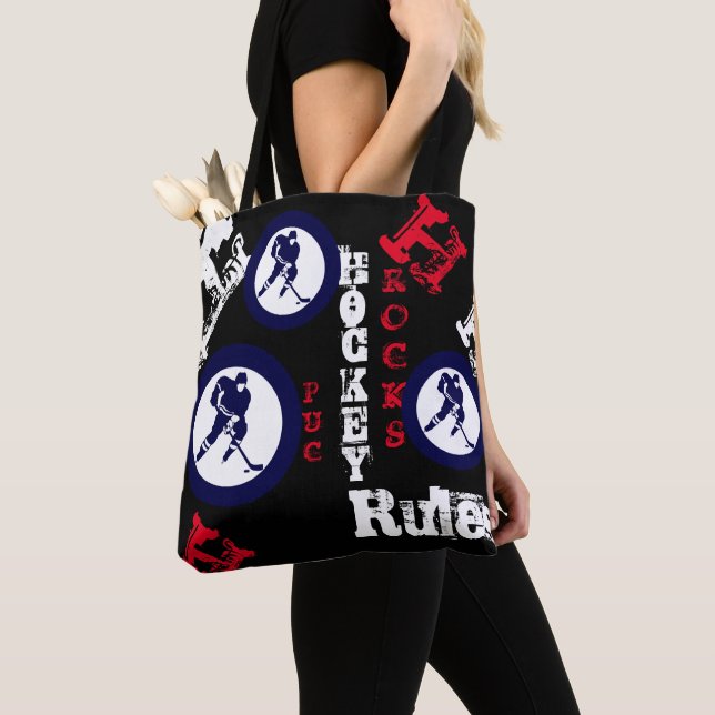 Tote Bag Hockey (De près)