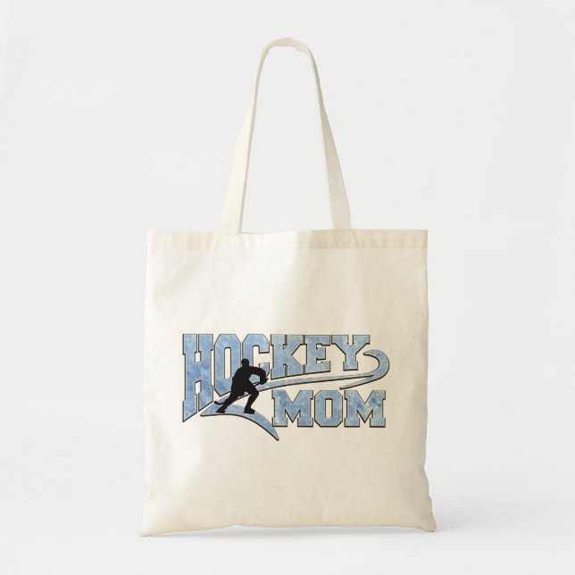 Tote Bag Hockey Mom Athletic Tail (Devant)
