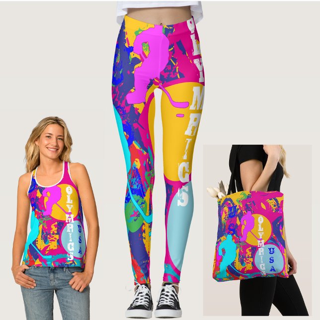 TOTE BAG HOCKEY OLYMPIQUE (Créateur téléchargé)