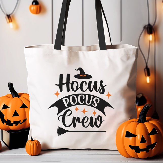Tote Bag Hocus Pocus Crew Trick or Treat Fourre-tout (Créateur téléchargé)