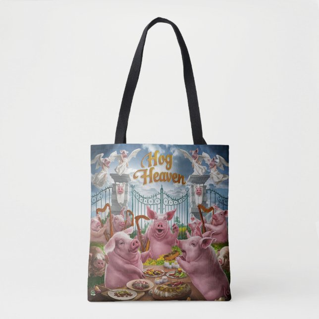 Tote Bag Hog Heaven (ou Enfer) (Devant)