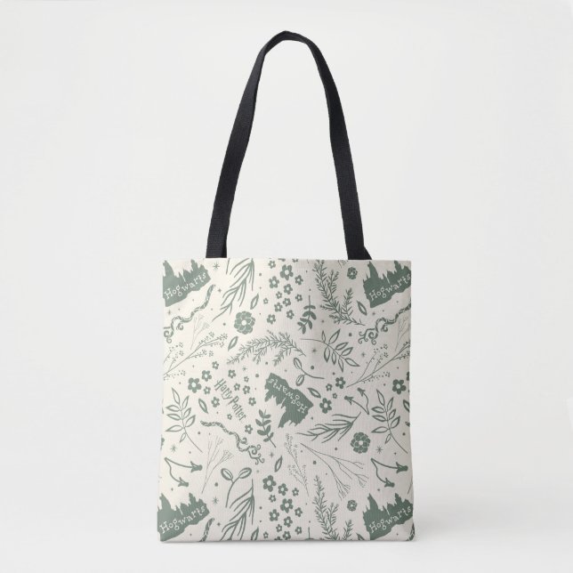 Tote Bag HOGWARTS™ Herbologie Motif magique (Devant)