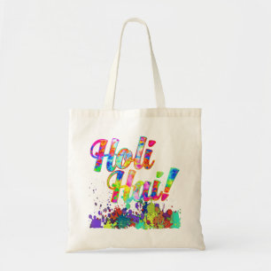 Tote Bag HOLI HAI COULEUR SPLASH I + vos idées
