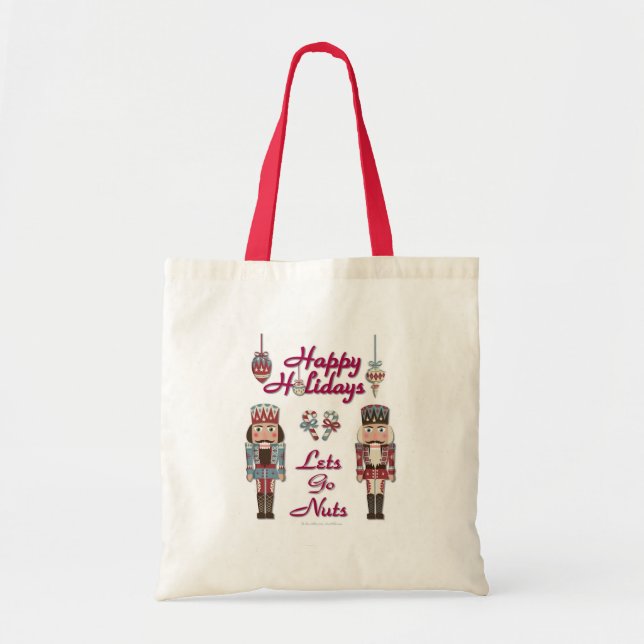 Tote Bag Holiday Nutcracker (Devant)