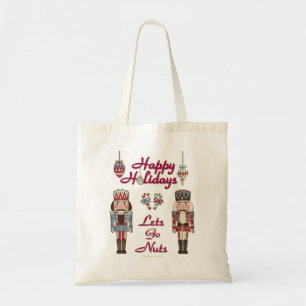 Tote Bag Holiday Nutcracker