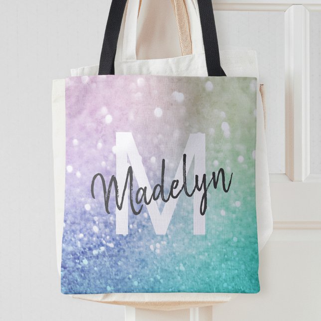 Tote Bag Holographe de Parties scintillant glamour assez pe (Créateur téléchargé)