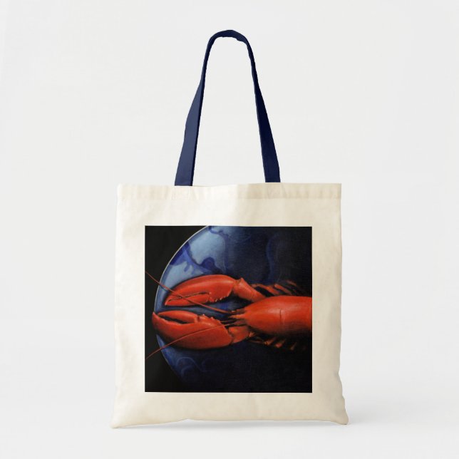 Tote Bag Homard de plat de Tiffany (Devant)