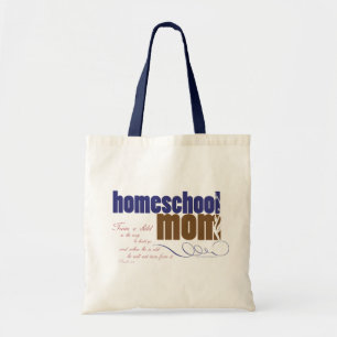 Tote Bag Homeschool chrétien fourre-tout : Maman de