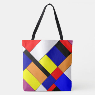 Tote Bag Hommage à Mondrian