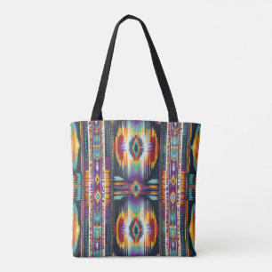 Tote Bag Hommage Abstrait des Amérindiens S4